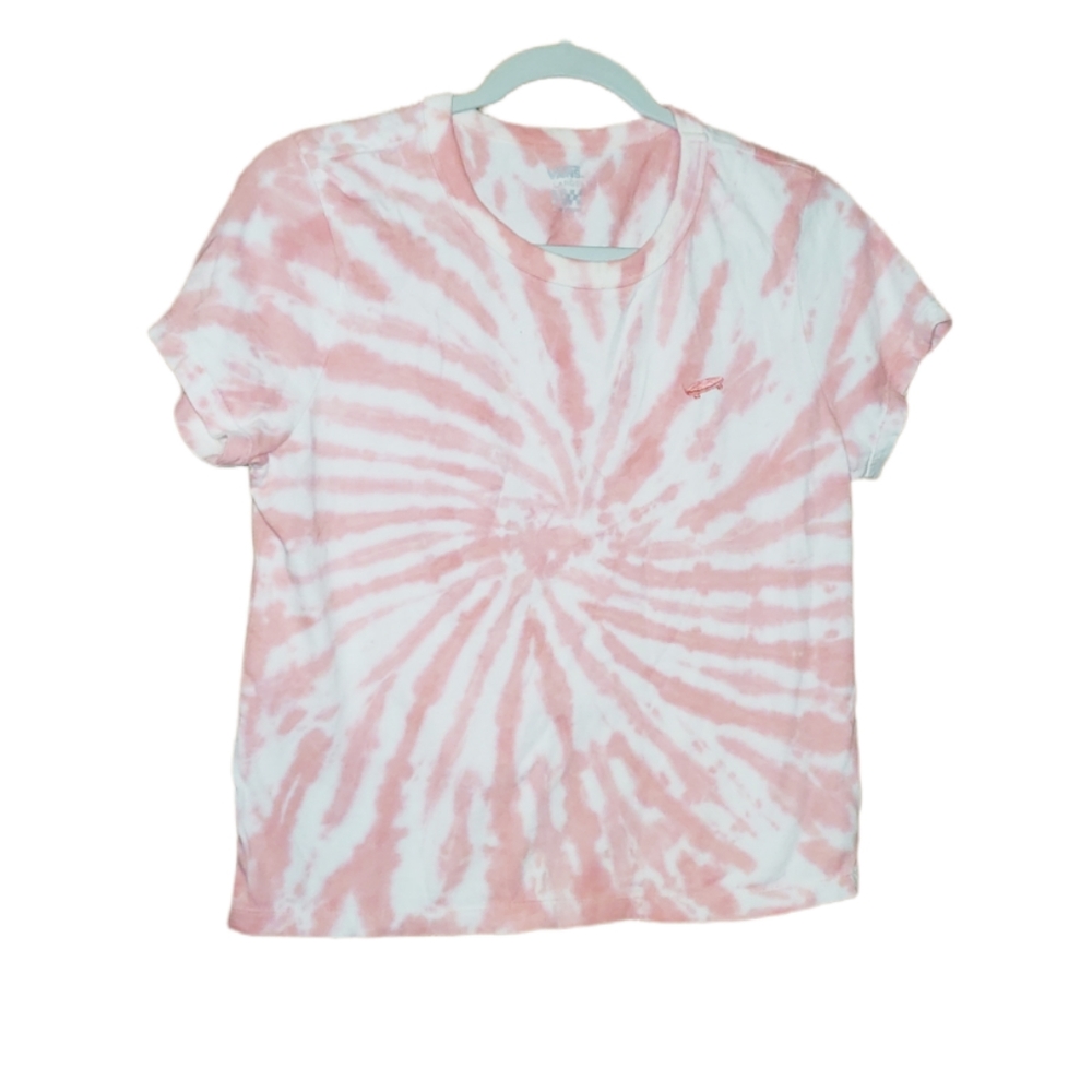 VANS Tie Dye Cropped Tee L